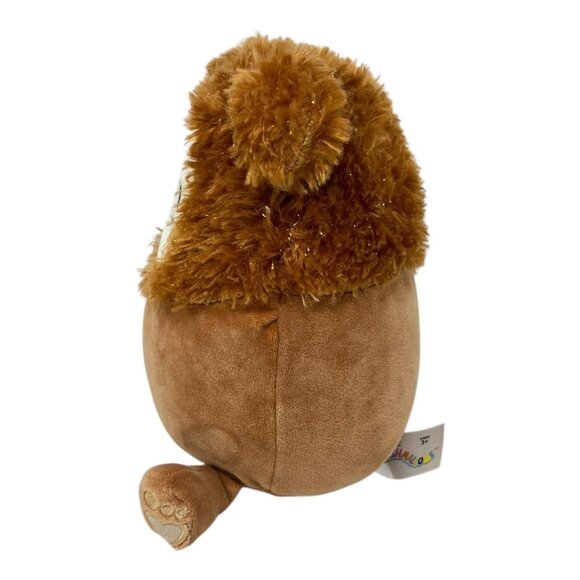 Squishmallows Kelly Toy Benny the BIgfoot 7 in Brown Furry Stuffed Animal Plush - Picture 2 of 8